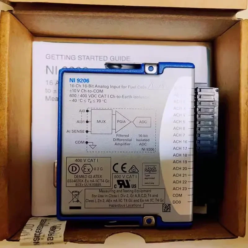 American NI 9206 Voltage Input Module 16-bit 32 Channel 779526-01
