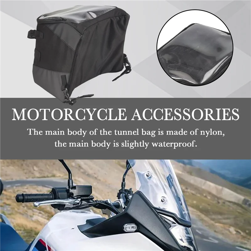

ABXN-Motorcycle Scooter Tunnel Tank Bag For Honda XADV 750 X-ADV 750 FORZA750 NSS750 Accessories Xadv750 Storage Bags