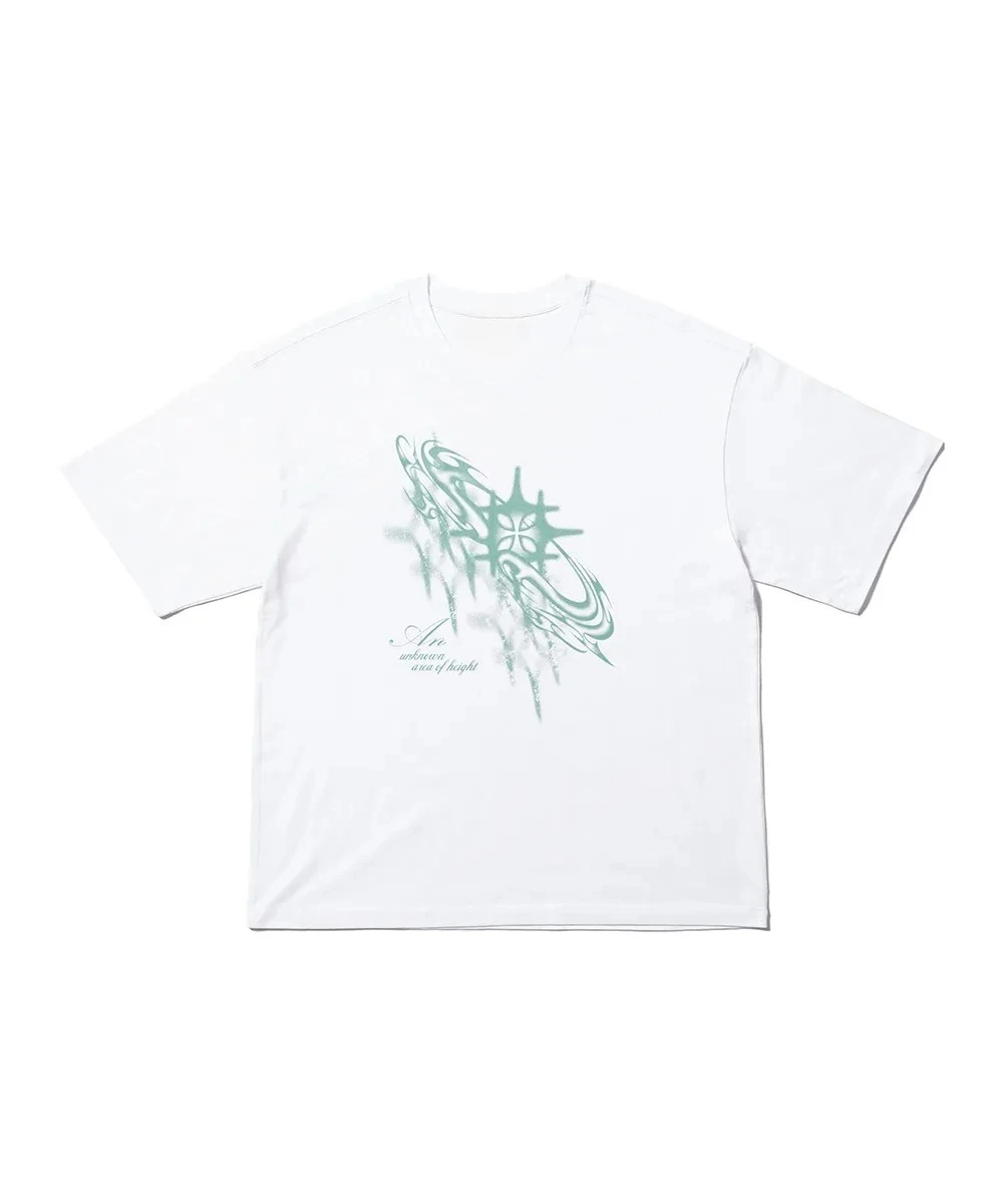 

Тенденция уличной моды GAKKAI UNIONS Area Pattern Printing Летние элитные брендовые хлопковые мужские и женские футболки с короткими рукавами