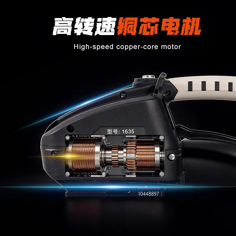 Strapping Machine Packaging Equipment, Portable Electric Hot‑Melt Non‑Buckle Tightener for Plastic‑Steel PP Belt Pack Tool - view 3