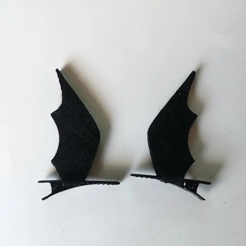 

652F заколки для волос с изображением летучей мыши, заколки для волос в виде паука, косплей, реквизит для волос на Хэллоуин