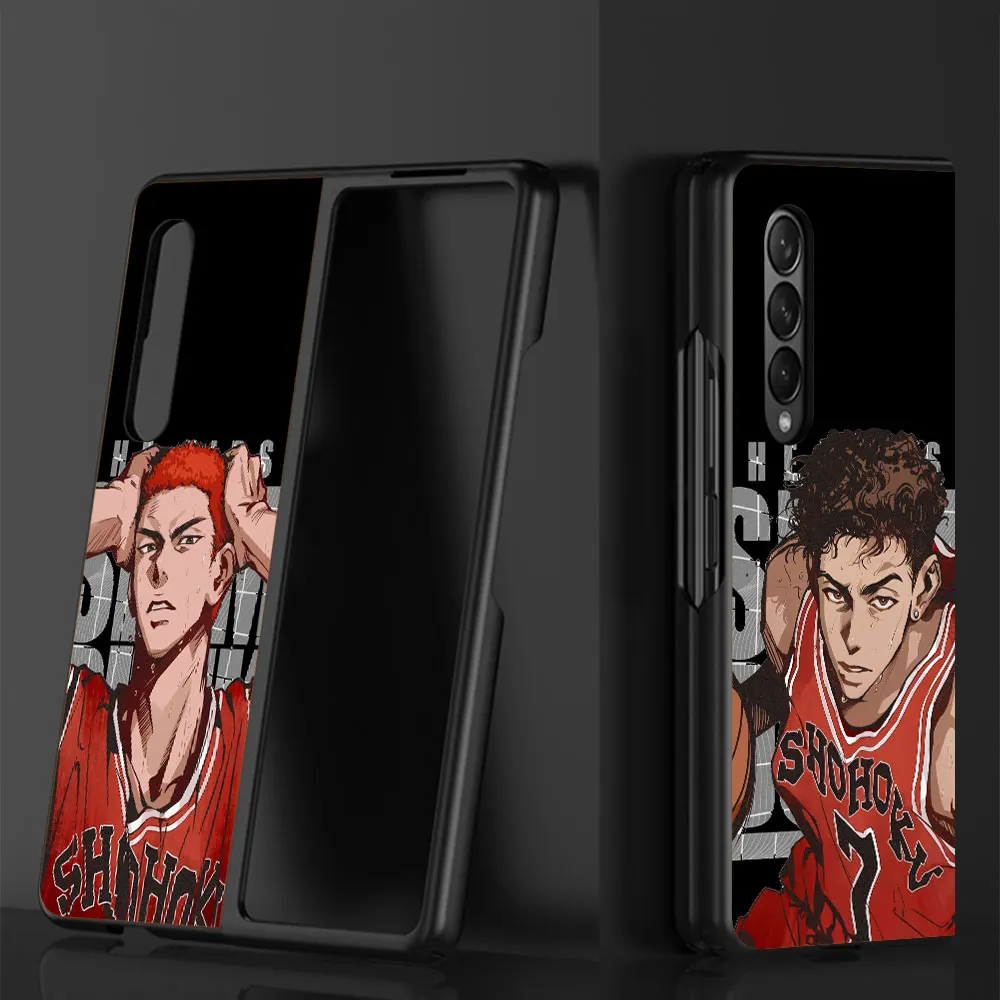 Protection Shockproof Slam Dunk cool Case for Samsung Galaxy Z Fold5 Z Fold3 ZFold3 ZFold4 5G Z Fold4 Black Cases Cover