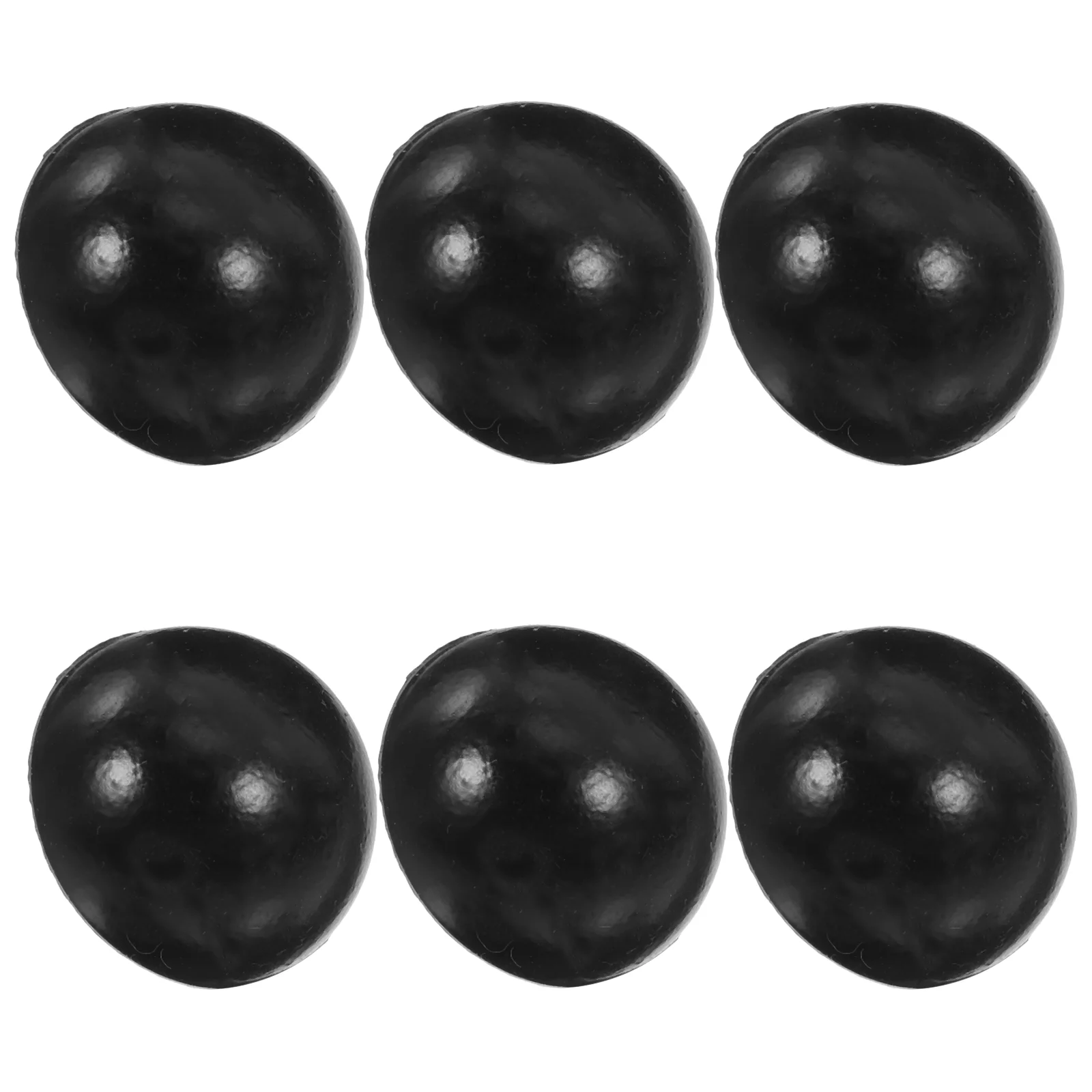 6 Pcs Hollowing Drum Rubber Stopper Ethereal Foot Pad Simple Support Plug Silica Gel for Tongue Bottom Supports