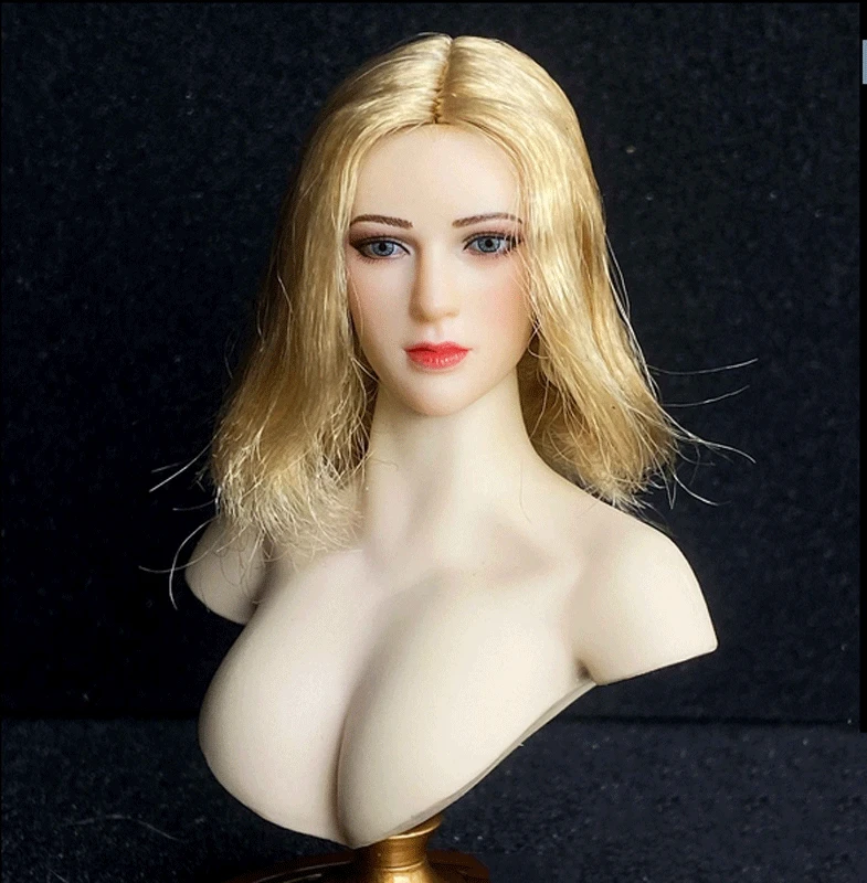 

TBLeague PL2022-202B 1:6 Female Sodier Blonde beauty white skin head Sculpt