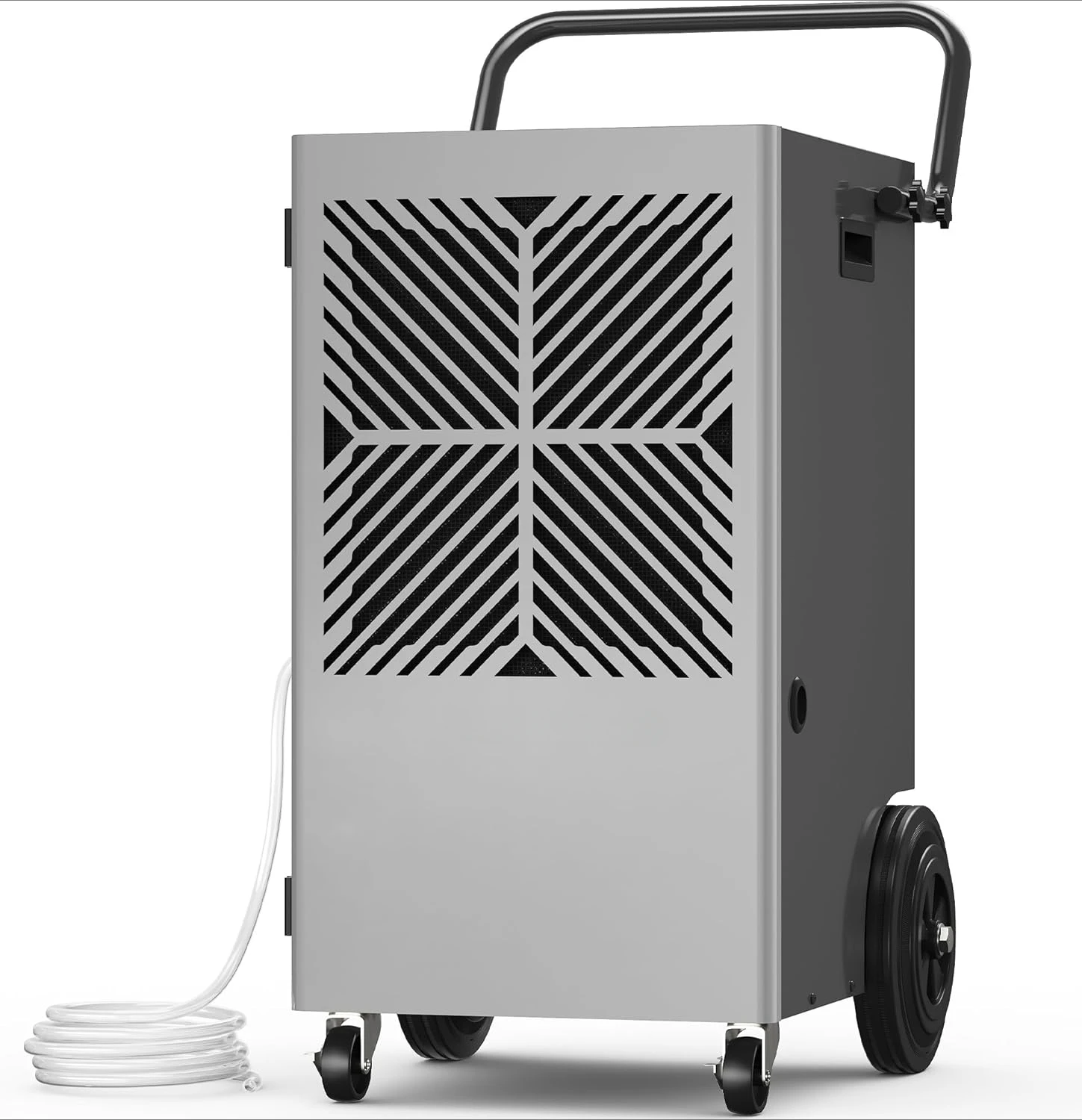 

155 Pints Commercial Dehumidifier with Pump – Dehumidifier with Drain Hose and 24 Hr Timer in Large Space Up to 7500 Sq. Ft.