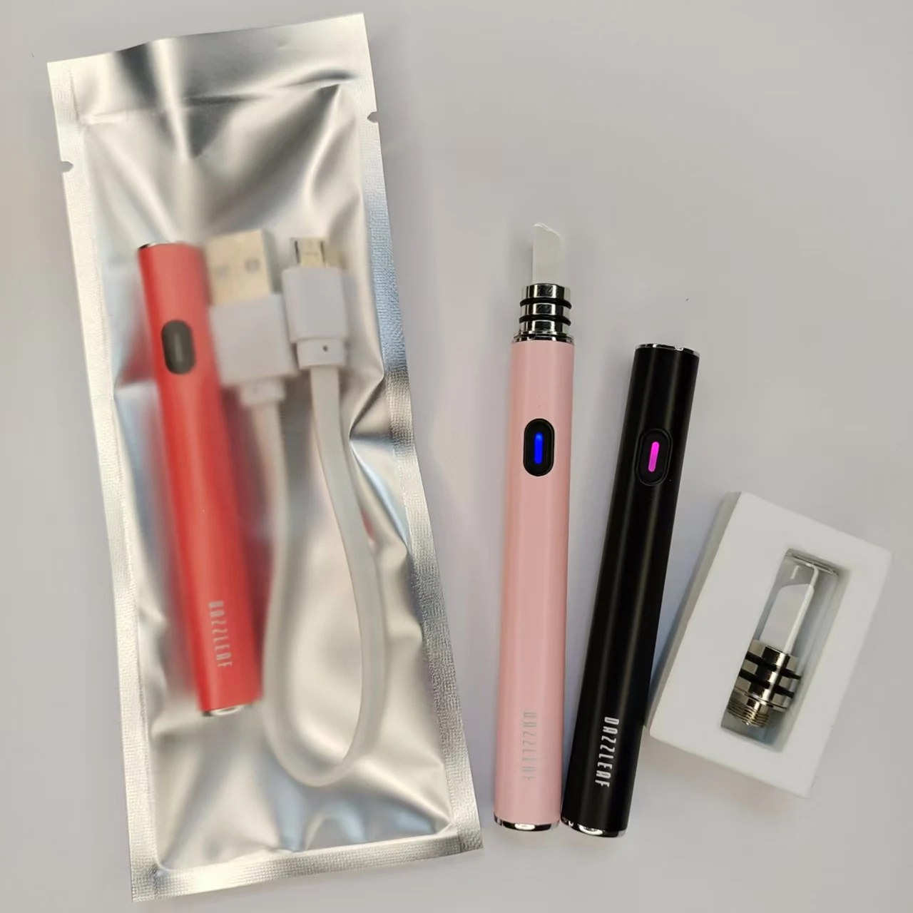 

510 thread threaded battery, soldering iron 350mAh welding heating tool, 11.2mm ceramic heating blade