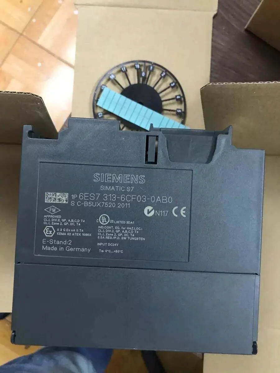 6ES7313-6CF03-0AB0 Central Processing Unit SIMATIC S7-300 CPU313 PLC Modular Industrial Automation Controller