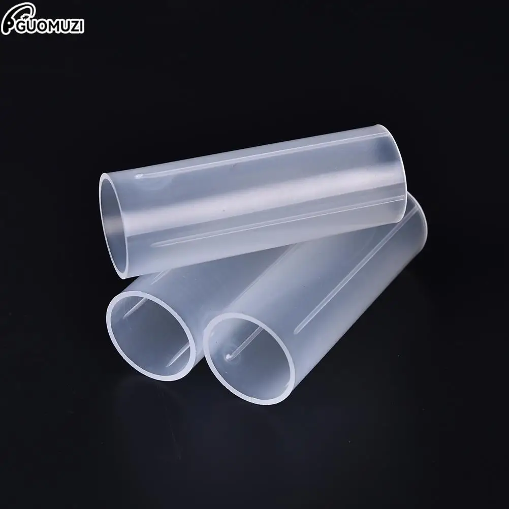 3Pcs 18650 Battery Tube Holder Plastic Case Adaptor For Flashlight Torch Lamp