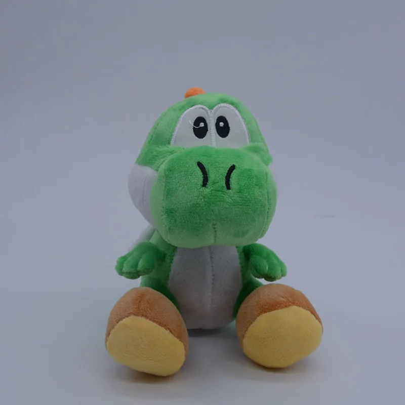 16cm Yoshi Cartoon Action Figure Toys Green Toys Super Mario Yoshi Toys Soft Pillow Dolls Gift for Collection of Game Lovers