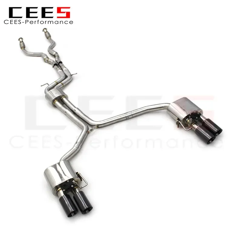 

CEES Catback Exhaust for Audi S4 B8.5 3.0T 2013-2023 Performance Stainless Steel Exhaust Pipe Muffler Car Exhaust System