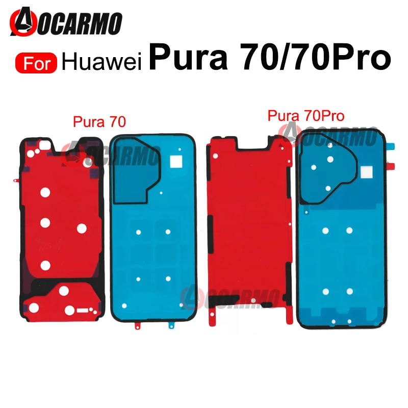 

Для Huawei Pura 70 Pro/Pura 70 передний ЖК-экран водонепроницаемая наклейка задняя крышка клей замена