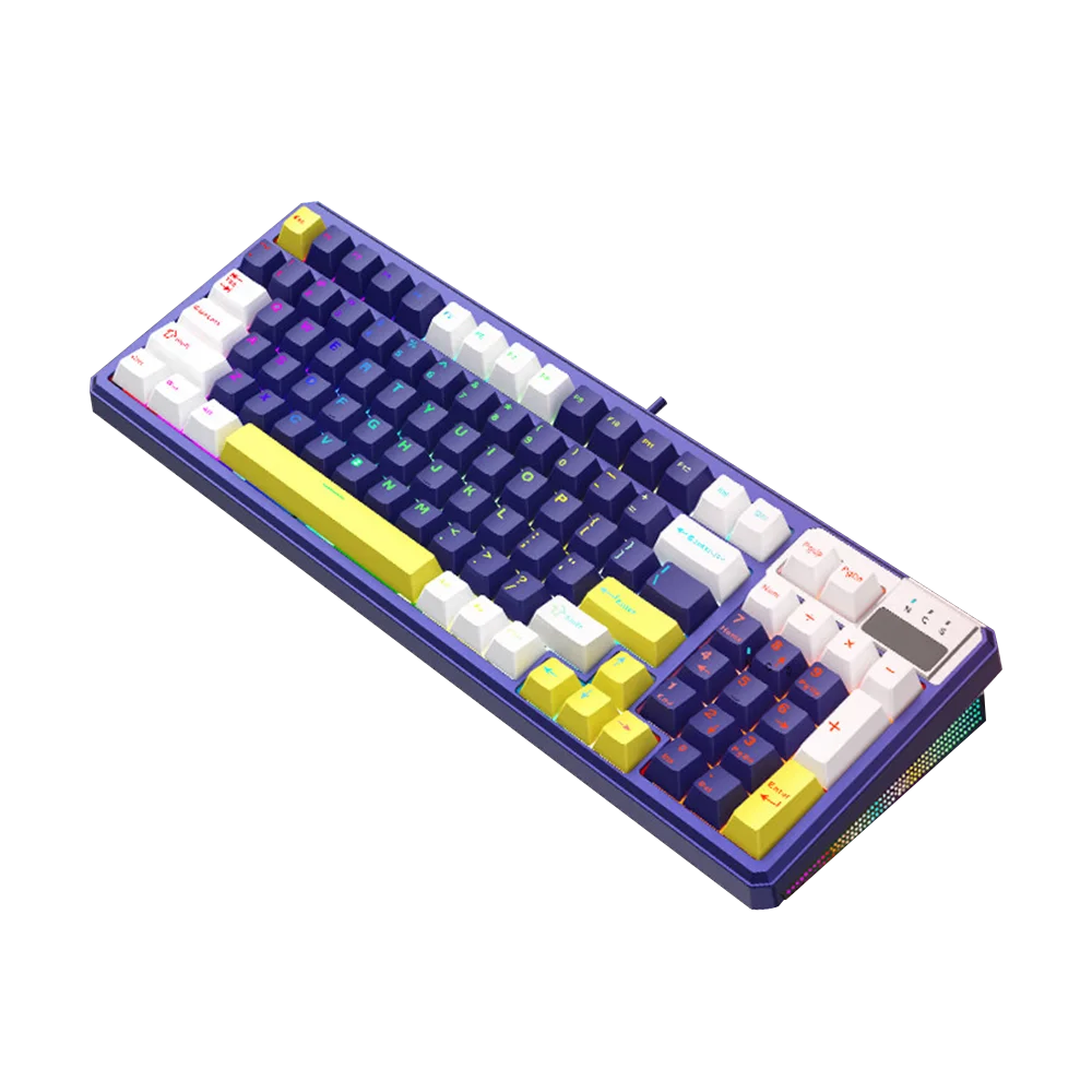 ESGAMING All'ingrosso 96% TFT LCD PC Esports Gaming Tastiera 3 Modalità Esterna 2.4GHz RGB Tastiera Wireless per Gamer Computer portatile