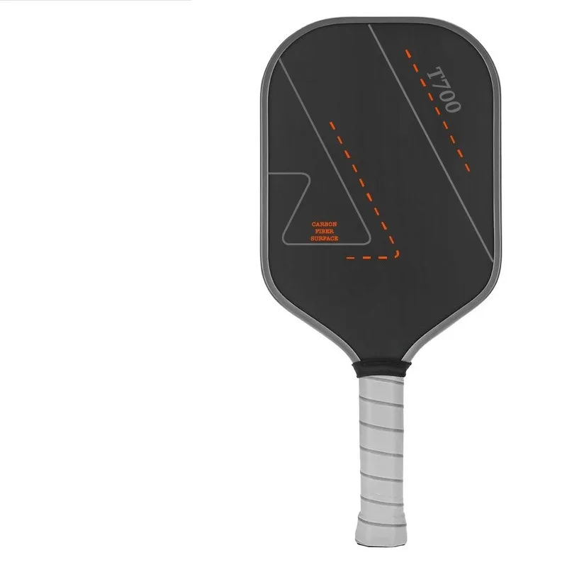 Mismo raqueta de pico de fibra de carbono T700 tela de raqueta esmerilada competición Kimchi Paddle Pickleball