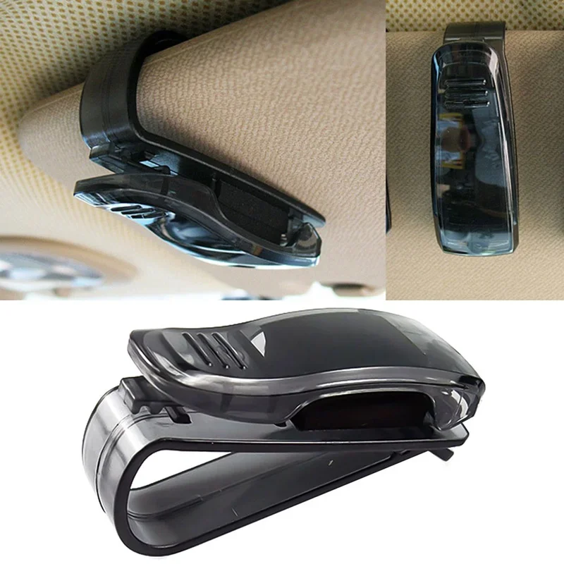 

Universal Car Sunglasses Clip Auto Sun Visor Glasses Box Sunglasses Clip Card Ticket Holder Case Eyeglasses Accessories