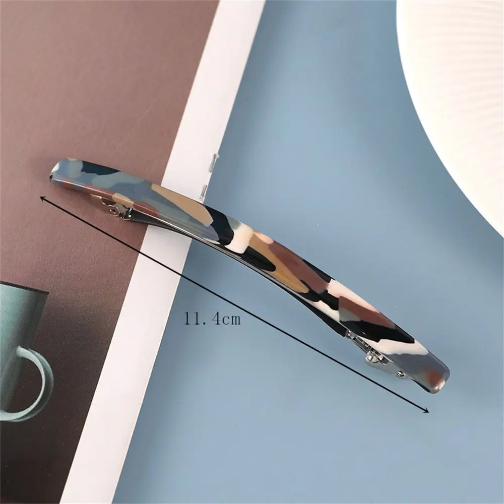 Fashion Gifts Vintage Hairgrips Acetate Geometric Barrettes Hairpins Hair Pin Hair Clips