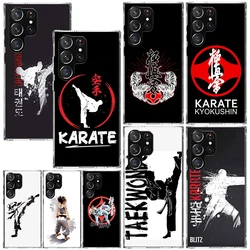 Oyama Kyokushin Karate Phone Case For Samsung Galaxy S25 S24 S23 S22 Ultra S21 FE S20 Plus S10 + S10E Art Fundas Back Cover S24