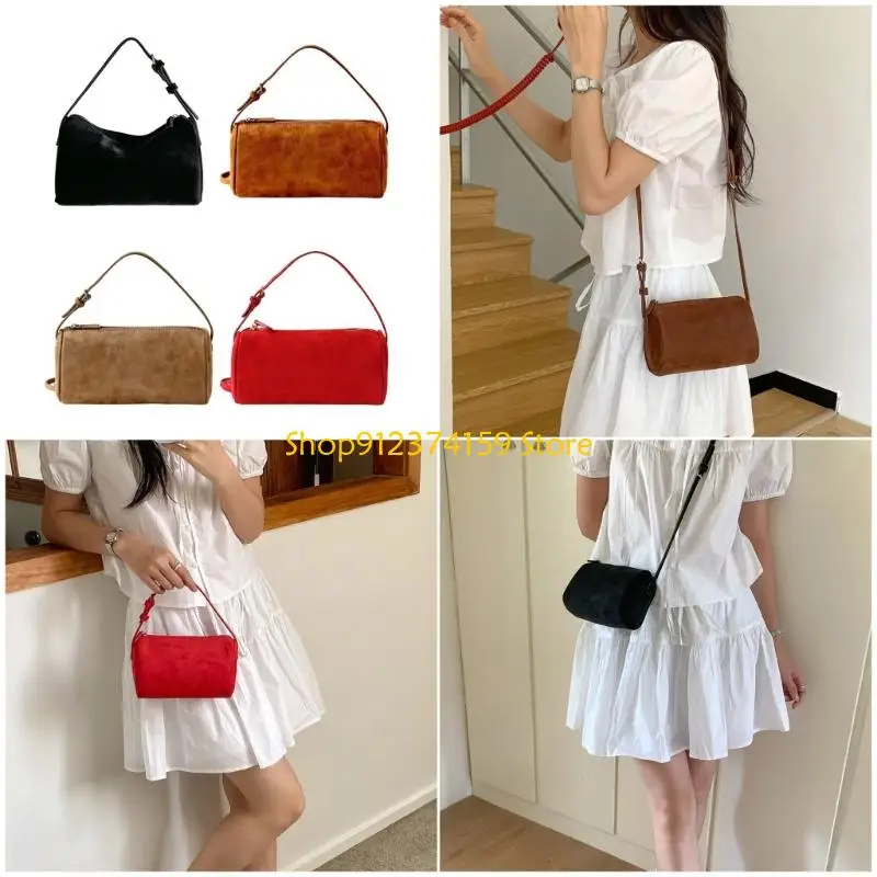 G5AE Practical Suedes Purse Multi Pocket Casual Office Use 2025 New Arrival