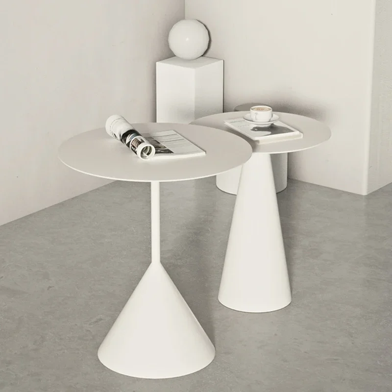 White Round Coffee Table Modern Tray Decor Salon Small Modern Modern Side Coffee Table Minimalist Mesa Centro Italian Furniture