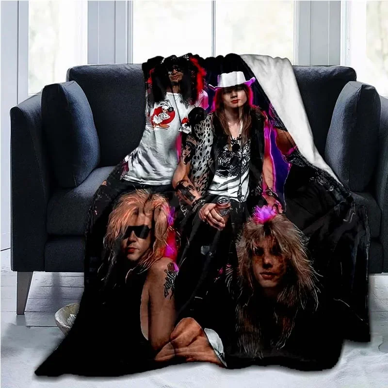 G-Guns N Roses Hard Rock Band Blanket,Soft Throw Blanket for Home Bedroom Bed Sofa Picnic Travel Office Rest Cover Blanket Kids