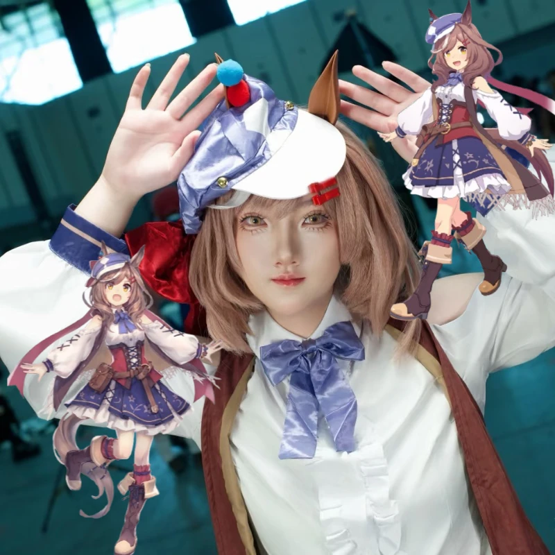 أزياء Matikanetannhauser Uma Musume أنيمي سباق الملكة التأثيرية أزياء ديربي الجميلة لعب الأدوار موافرات الهالوين للنساء والفتيات