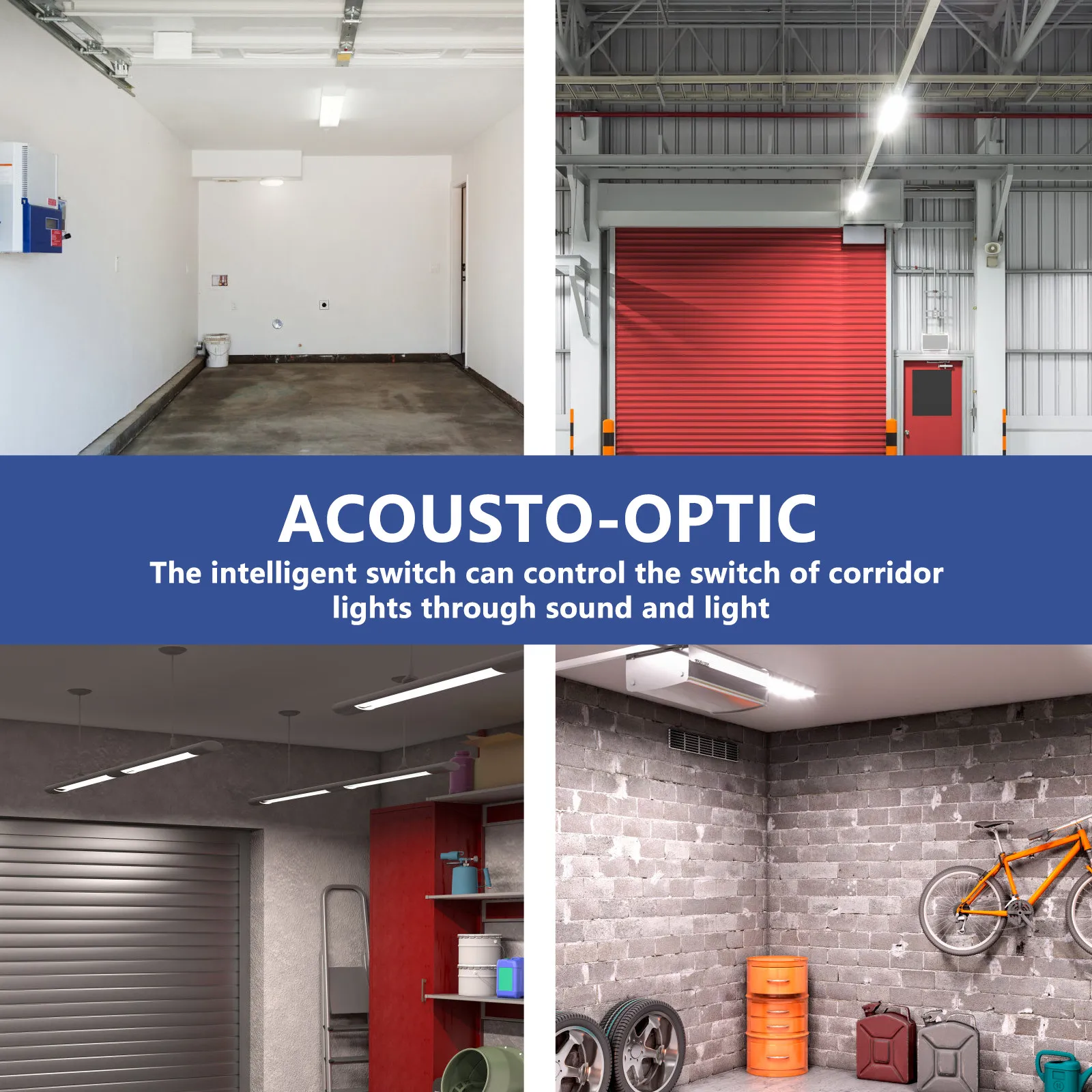 

Светодиодный светильник с датчиком движения для коридора и лестницы: автоматическое включение/выключение, эффективное управление звуком и светом