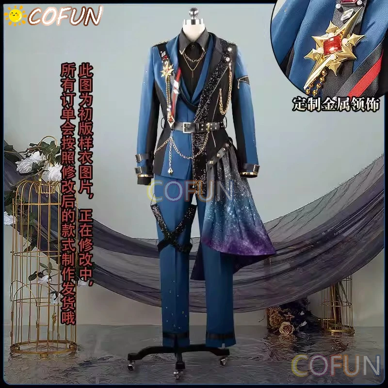 

COFUN [Customized] Game PJSK and Ensemble Stars Cosplay Costume Kamishiro Rui Sena Izumi Cosplay Suit Halloween Party Uniforms