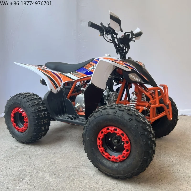 Cheap 4 Wheelers Under 500 Dollars 125cc Kids Automatic Youth Junior Sport Quad ATV  with High Towing Capacity