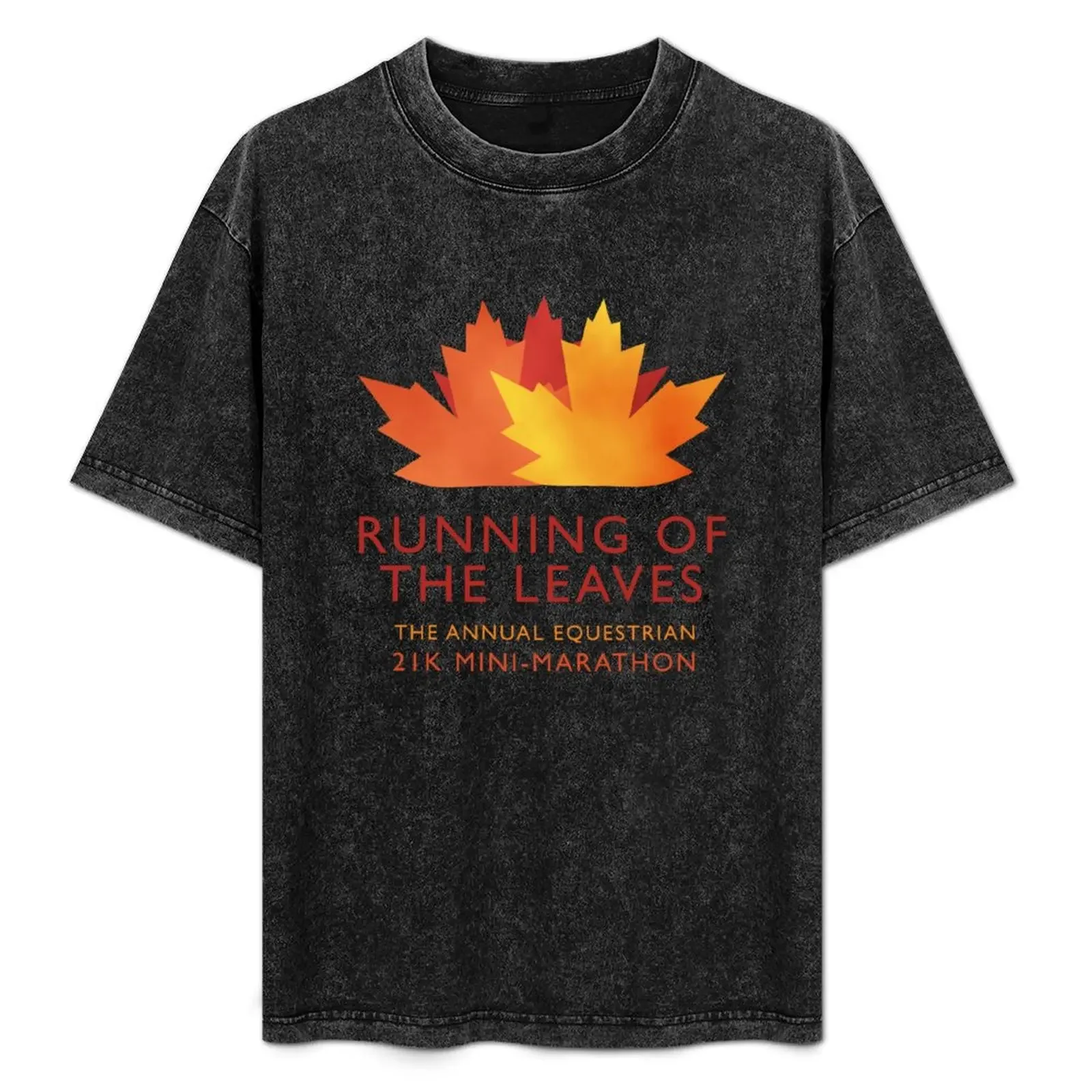 

Running of the Leaves T-Shirt t shirts designer man t shirt cotton man t shirt designer shirt custom print T-Shirt