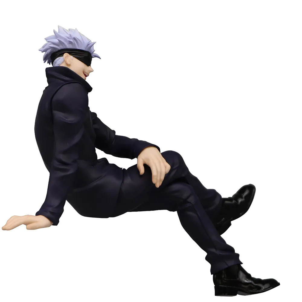 17 センチメートル五条悟呪術廻戦フィギュアアニメヌードルストッパーアニメーションモデルアートワークおもちゃギフトコレクション装​​飾装飾品 PVC