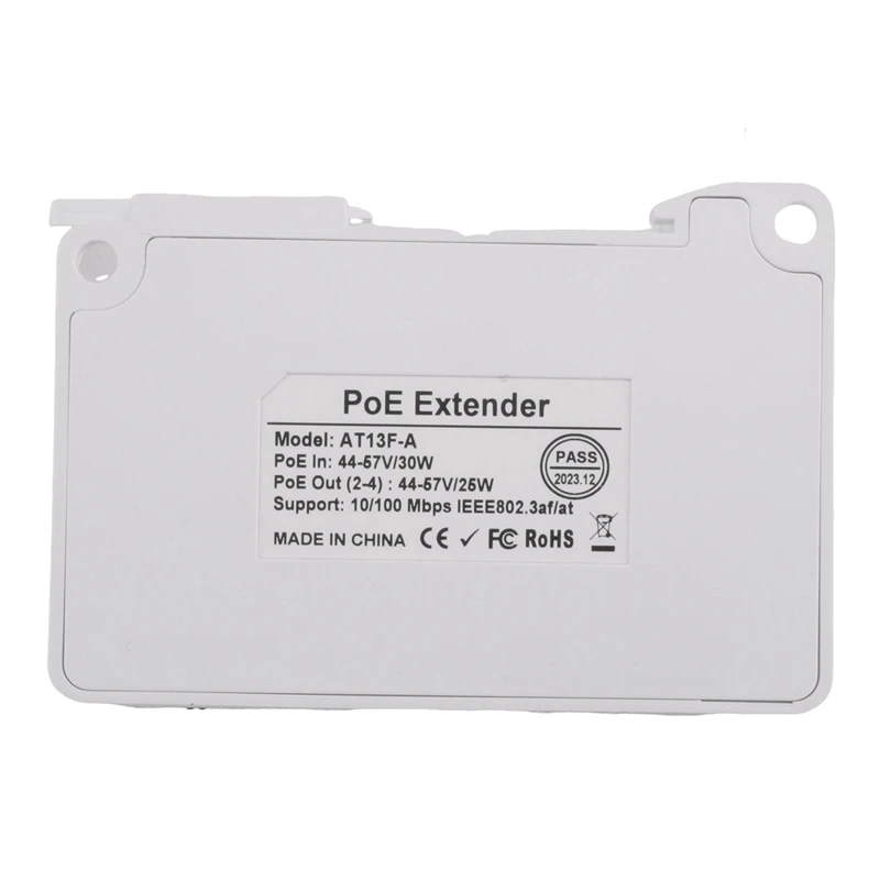 1 To 3 Port PoE Extender Passive Cascadable IEEE802.3Af for IP Port Transmission Extender for POE Switch NVR IP (1Pcs)-A69M