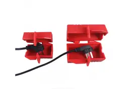 small size appliance plug lockout power plug lockout socket lockout Household Electric Power plug lock washer television Box