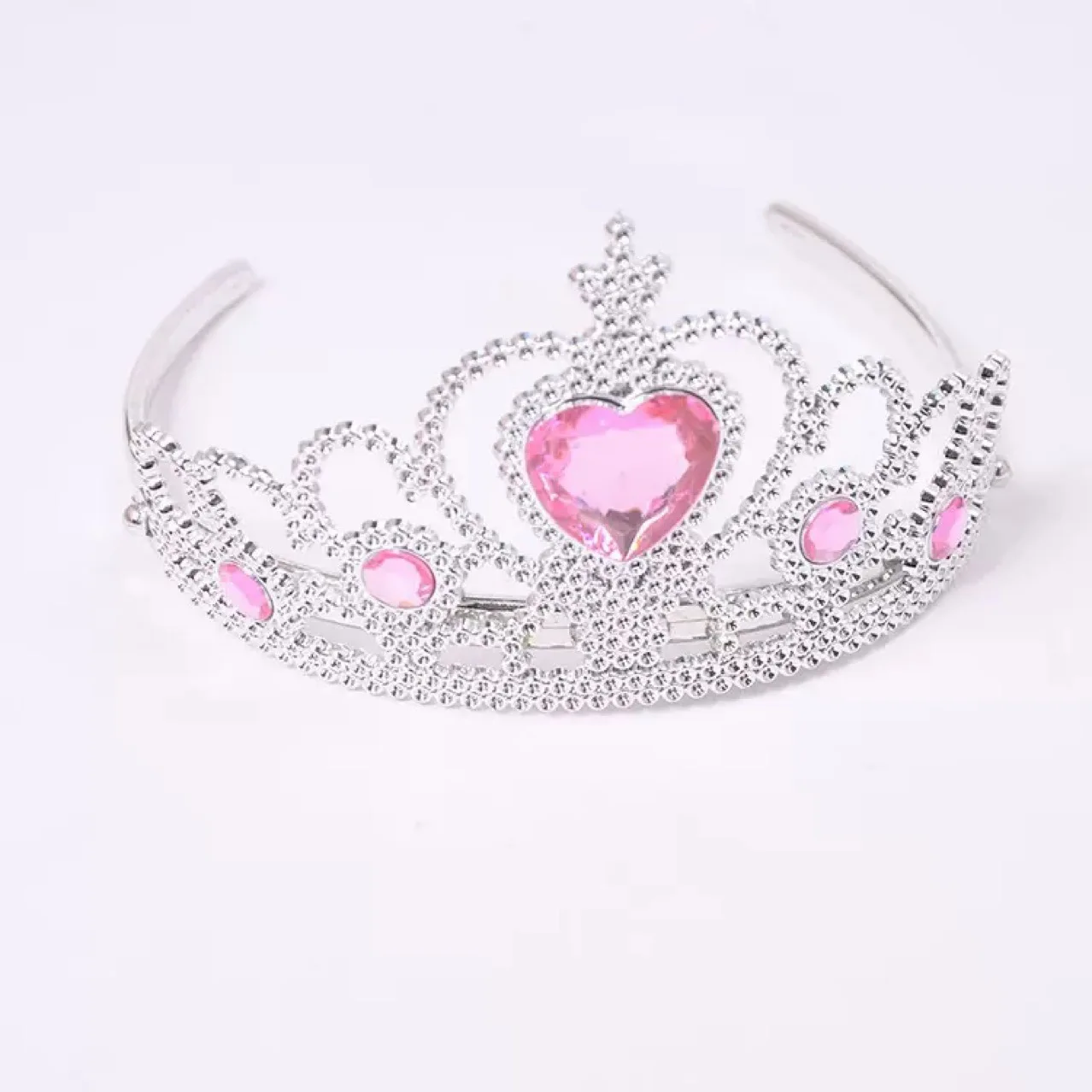 Lovely Fashion Hairbands Multi Color Lightweight Queen Princess Crown Headbands Heart Birthday Tiara For Girls Party Accessories