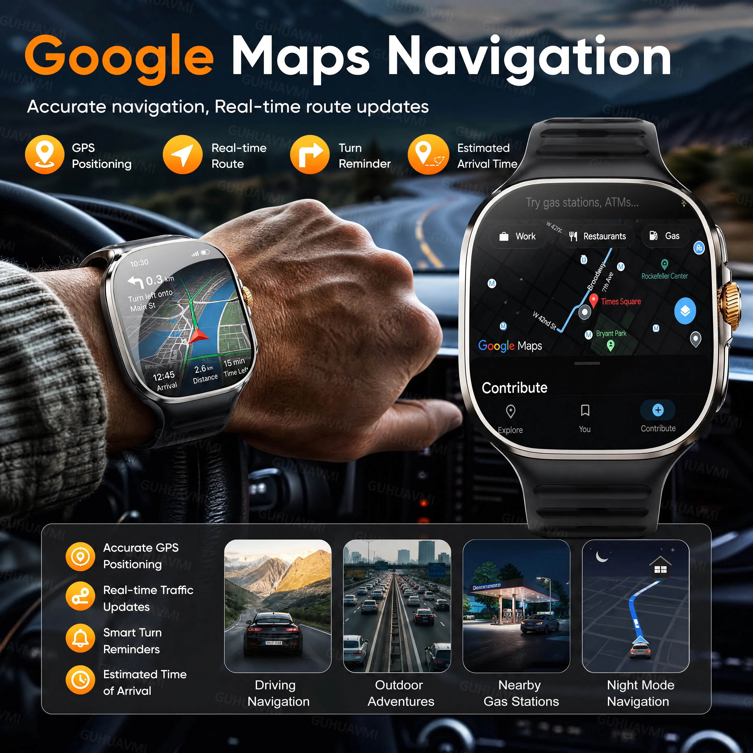 ساعة ذكية جديدة 2026 تدعم 5G/4 - مراجعة Smartwatch Branded Watches For Men وسعره