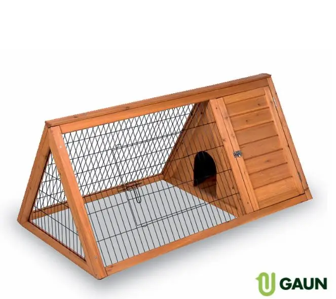 

Wooden rabbit hutch. Model Toscana