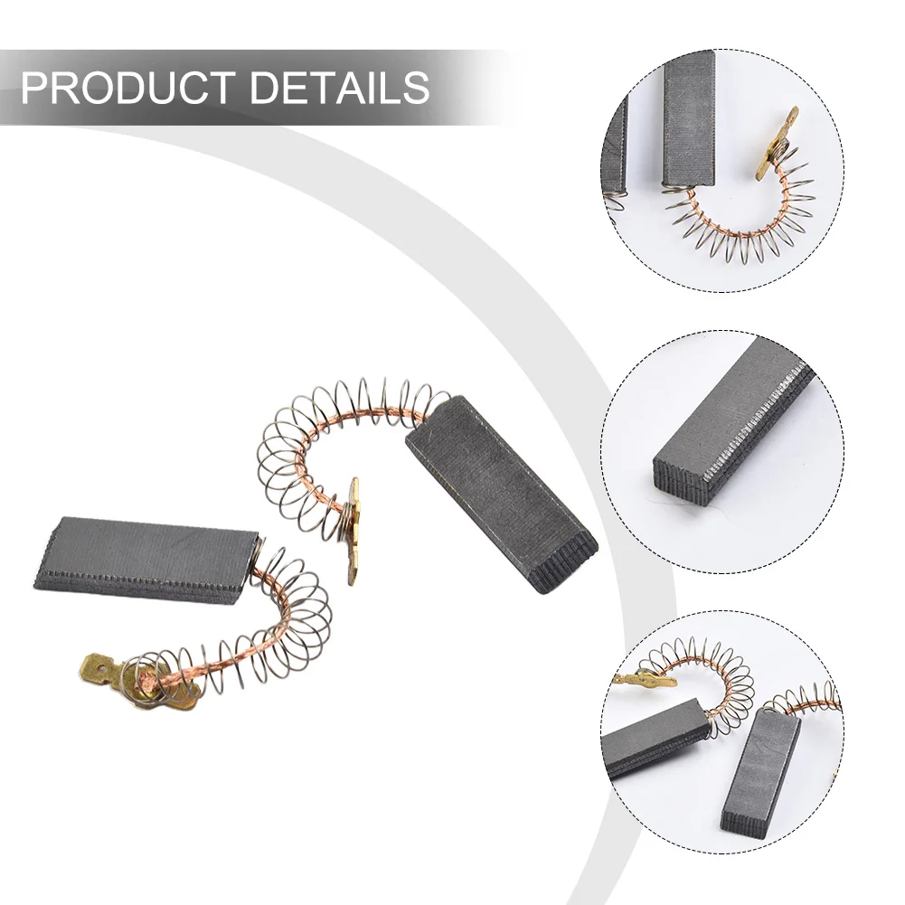 High Quality Practical Carbon Brushes Kits Motor 5x12.5x36mm Accessories Electric Grinder Power Tool Replacement