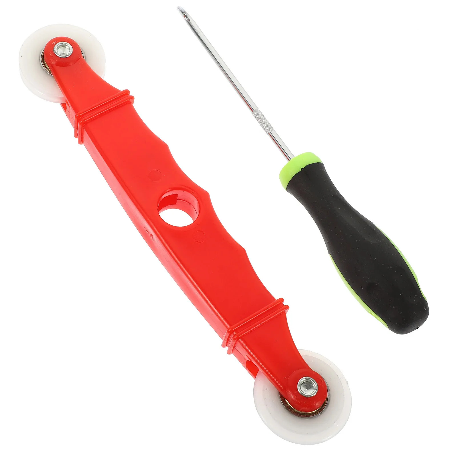 1Pcs Screen Spline Roller Tool for Home Window Door Repair Thick Cast Frame with Dual Function Pulley for Sealing Strip and Net