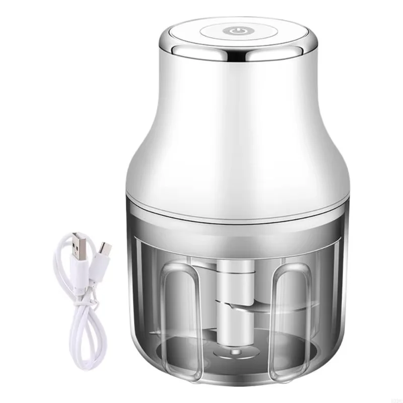 2025년 신형 미니 휴대용 프로세서 USB 충전식 마늘 다지기 무선 다지기 생강 채소 과일용