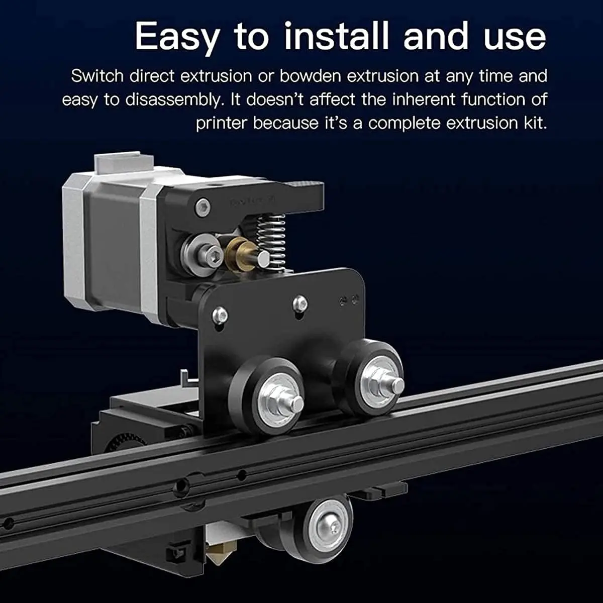 Imagem -05 - Creality-direct Drive Extrusora Kit Oficial Vem com 4240 Stepper Motor Hotend Kit Ender Pro Ender 3