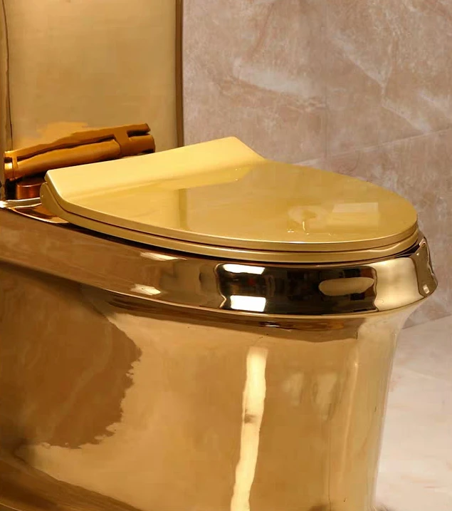 Sale Factory Price Good Quality Smart sensor bathroom intelligent heated smart toilet ceramic S trap ceramic golden toilet seat - Image 6