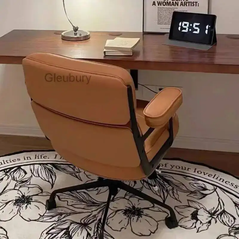 

Прочное и удобное кресло класса люкс в скандинавском стиле для офиса и конференций, вращающееся, прочное офисное кресло, напольное кресло руководителя, игровое кресло, мебель