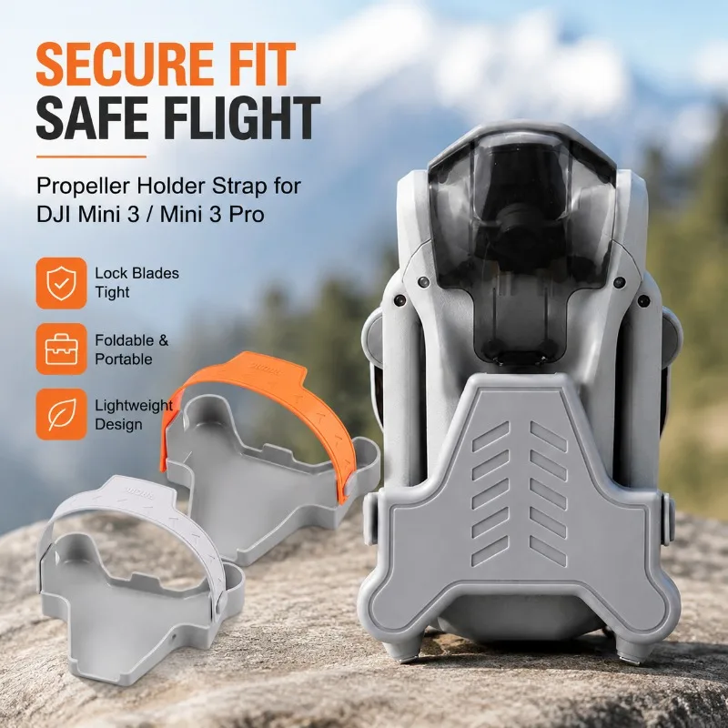 Propeller Holder Binding Strap Rotor Clip Drone Accessories Suitable for DJI MINI 3 3PRO Practical Travel Gadget for Quadcopter