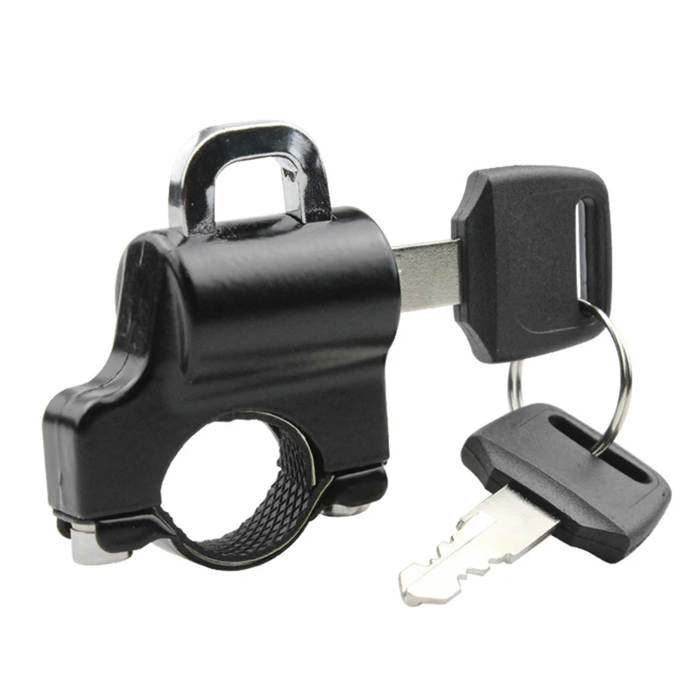 

Motorcycle Universal Helmet Lock Handlebar 22-25mm Anti-theft Security Motorbike