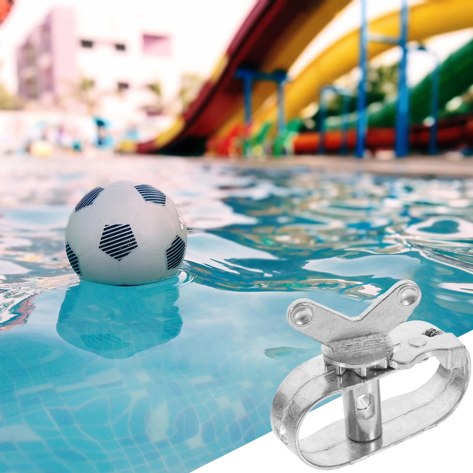 

3pcs Aluminum Winch Heavy Duty Tightener For Winter Cover Fastener Self-Locked Cable Hoist Ratchet For Ground Pool Cover Cable