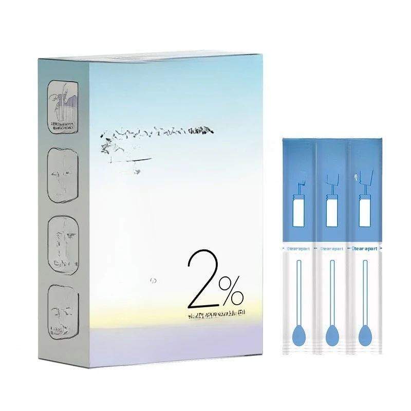 مسحات القطن بحمض الساليسيليك (التغليف الفردي) - الشركة المصنعة لحل البكتيريا لإزالة حب الشباب على الوجه