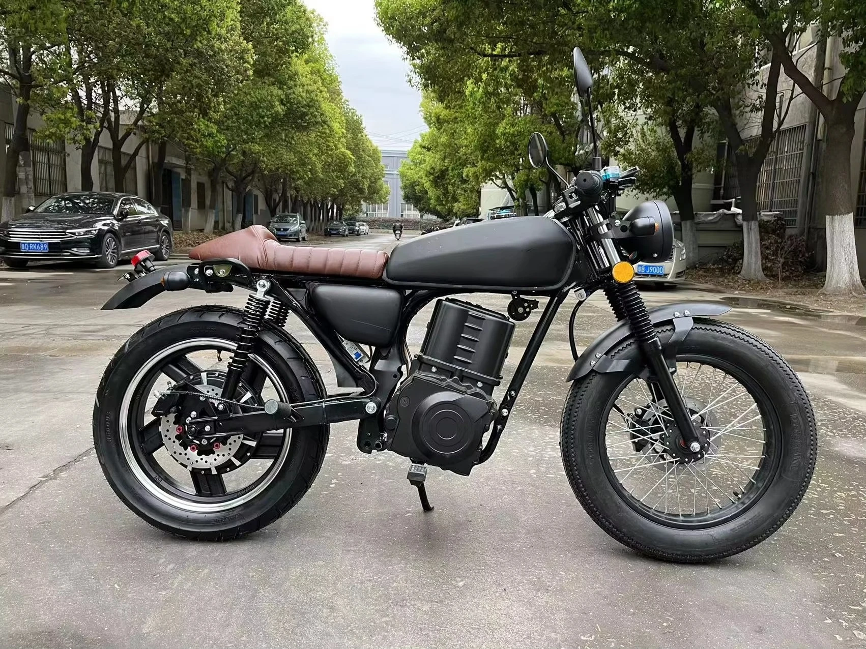 Электрический мотоцикл STLF 2000W CG 72V35Ah, электробайк