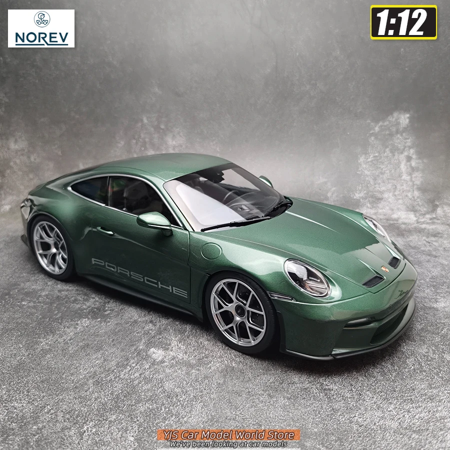 Normv modelo fundido 1:12 porsche 911 s/t 2023 modelo de carro de metal carro esportivo presente de aniversário enviar um namorado ornamento estático