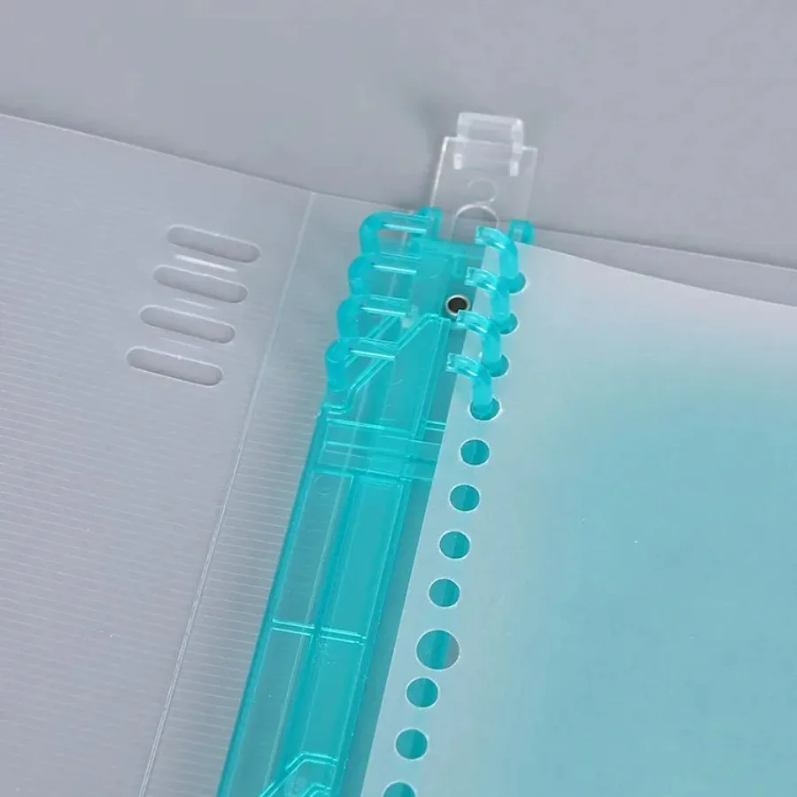 PP-Kunststoffbinder A5 Loseblatt-Spulen-Handkonto-Shell