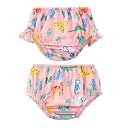 (20pcs A Lot ) 2023 Newest Prints Baby Girl Swimming Diapers Pool Pants Boy Swimming Nappy For 0-2 Years 3-15Kg Baby Wholesale