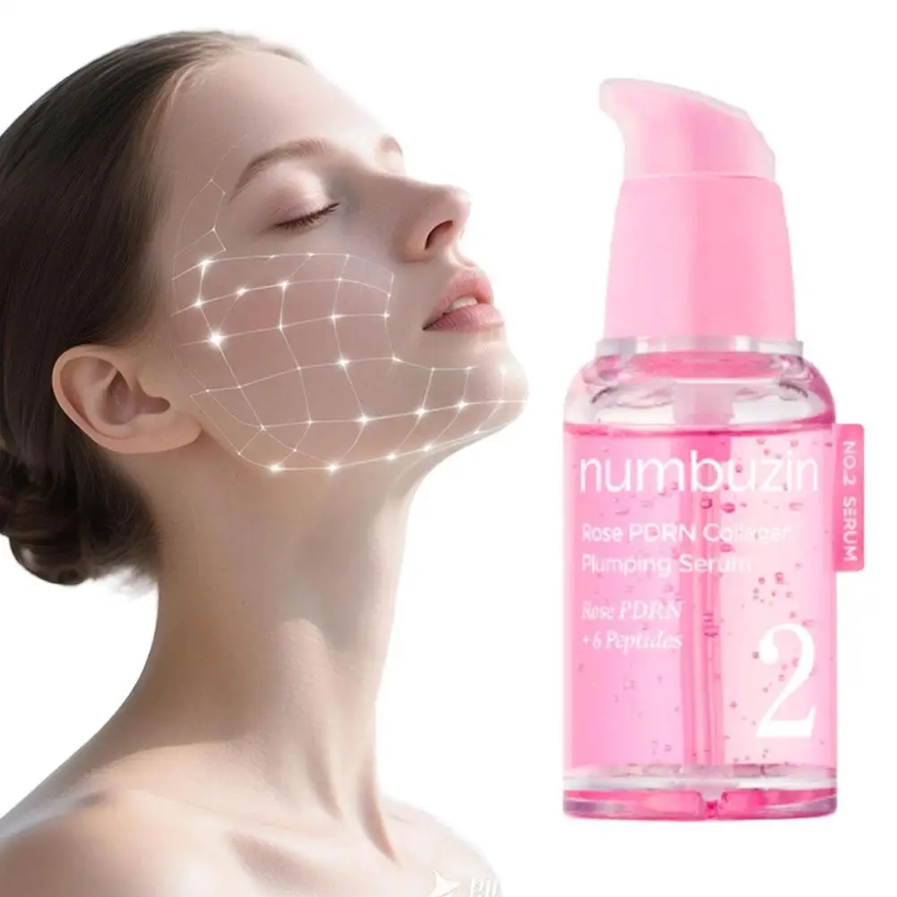

Сыворотка для лица Rose PDRN Collagen Essence с PDRN, укрепляющая, придающая сияние, легкая, глубоко увлажняющая, для всех типов кожи, 30 мл