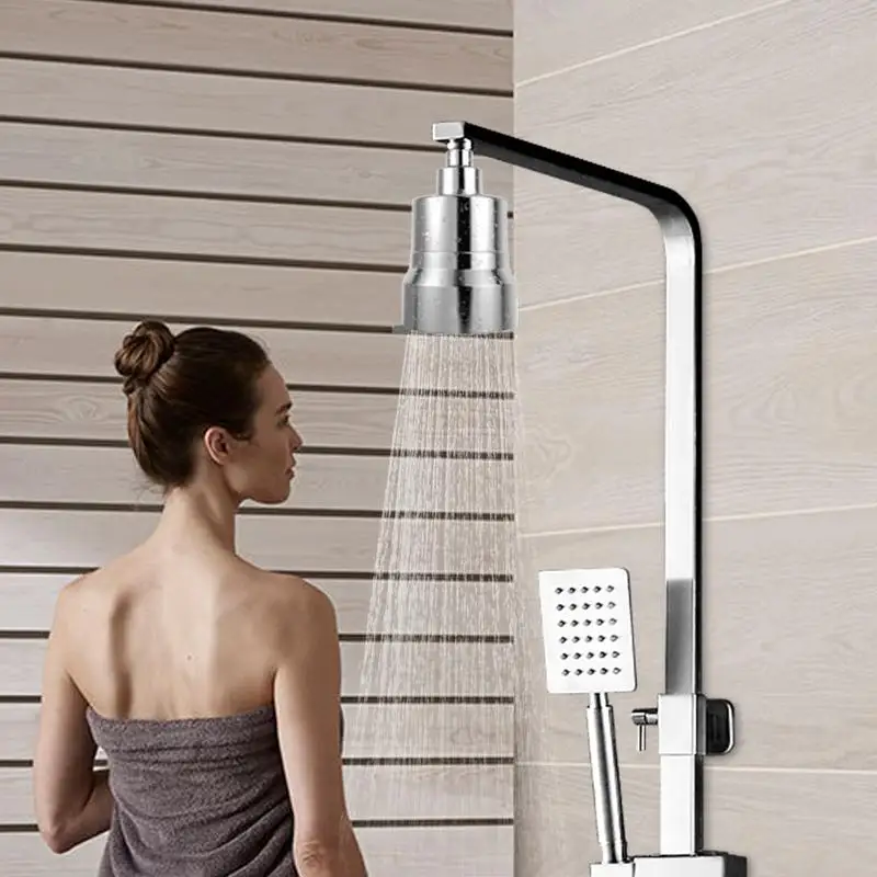 High Output Shower Head Filter Water Softener Filter Removes Chlorine And Impurities Improves The Condition Of Your Skin Hair